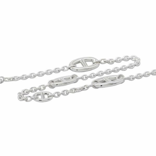 エルメス ネックレス シェーヌダンクル ファランドール80 SV925シルバー HERMES ロングネックレス ジュエリー