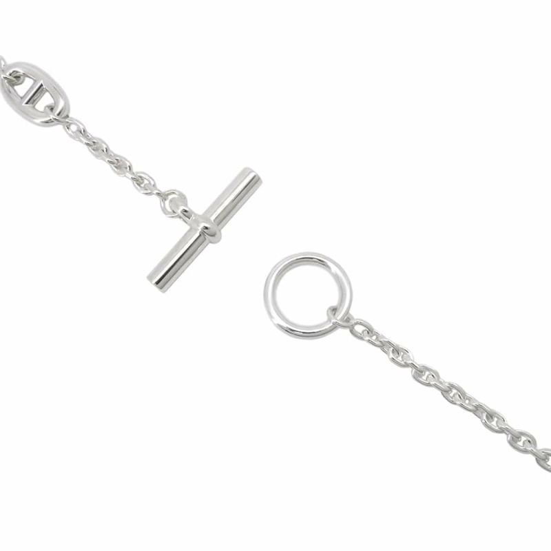 エルメス ネックレス シェーヌダンクル ファランドール80 SV925シルバー HERMES ロングネックレス ジュエリー