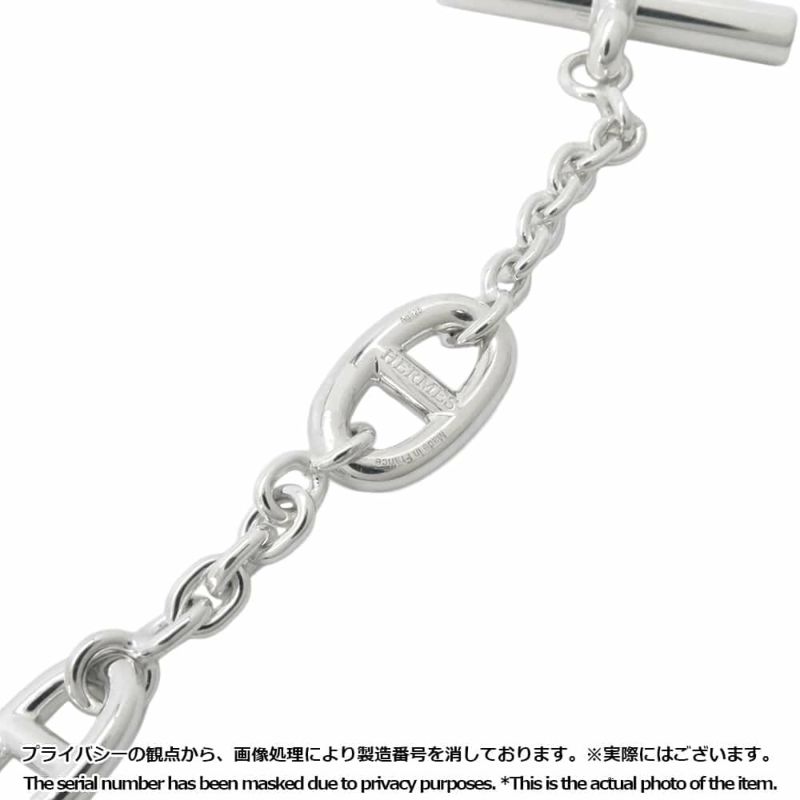 エルメス ネックレス シェーヌダンクル ファランドール80 SV925シルバー HERMES ロングネックレス ジュエリー