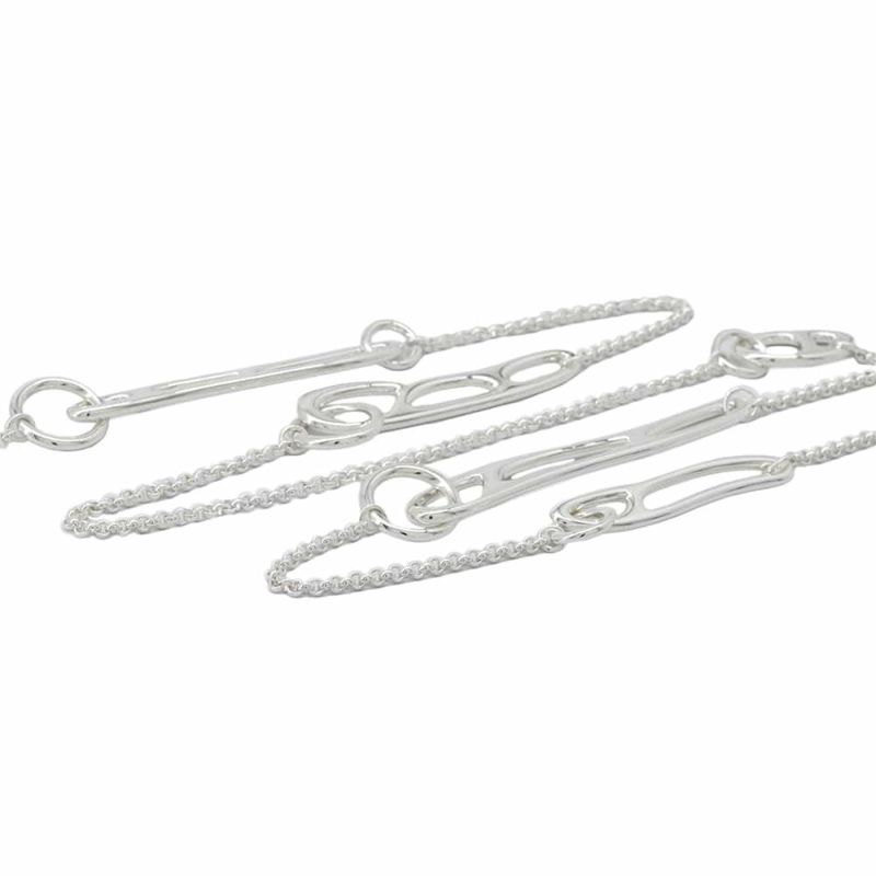 エルメス ネックレス シェーヌダンクル パンク Punk ロング ネックレス SV925シルバー HERMES ジュエリー