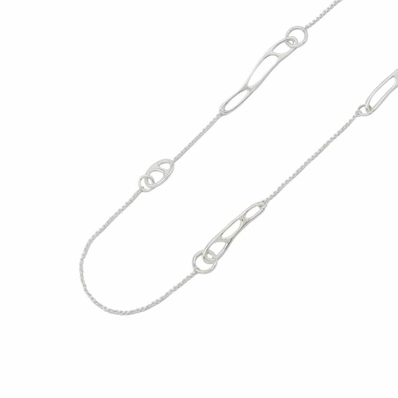 エルメス ネックレス シェーヌダンクル パンク Punk ロング ネックレス SV925シルバー HERMES ジュエリー