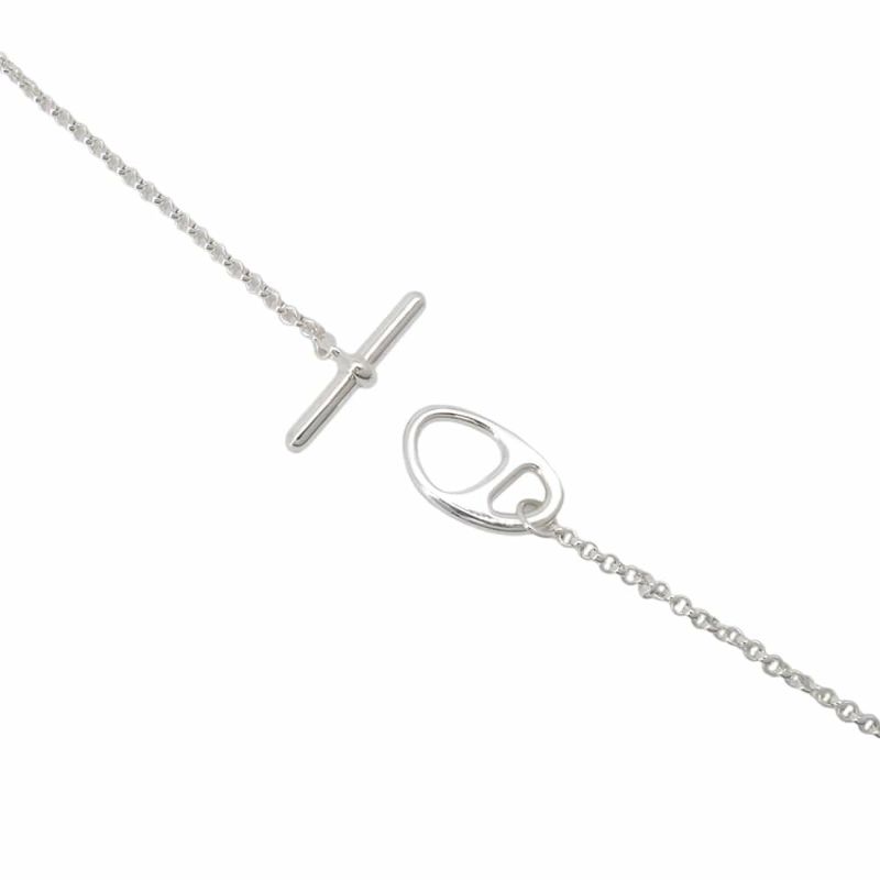 エルメス ネックレス シェーヌダンクル パンク Punk ロング ネックレス SV925シルバー HERMES ジュエリー