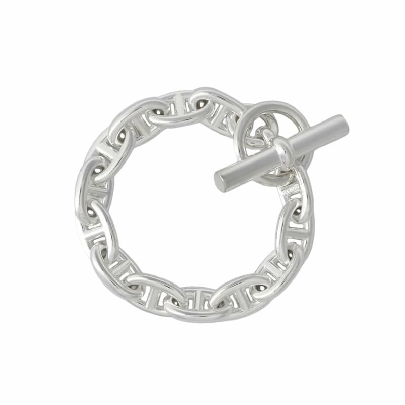 エルメス ブレスレット シェーヌダンクルMM 13コマ SV925シルバー HERMES ジュエリー