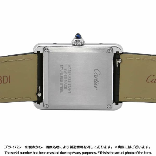 カルティエ タンク マスト ドゥ カルティエ ウォッチ LM WSTA0072 Cartier 腕時計 黒文字盤