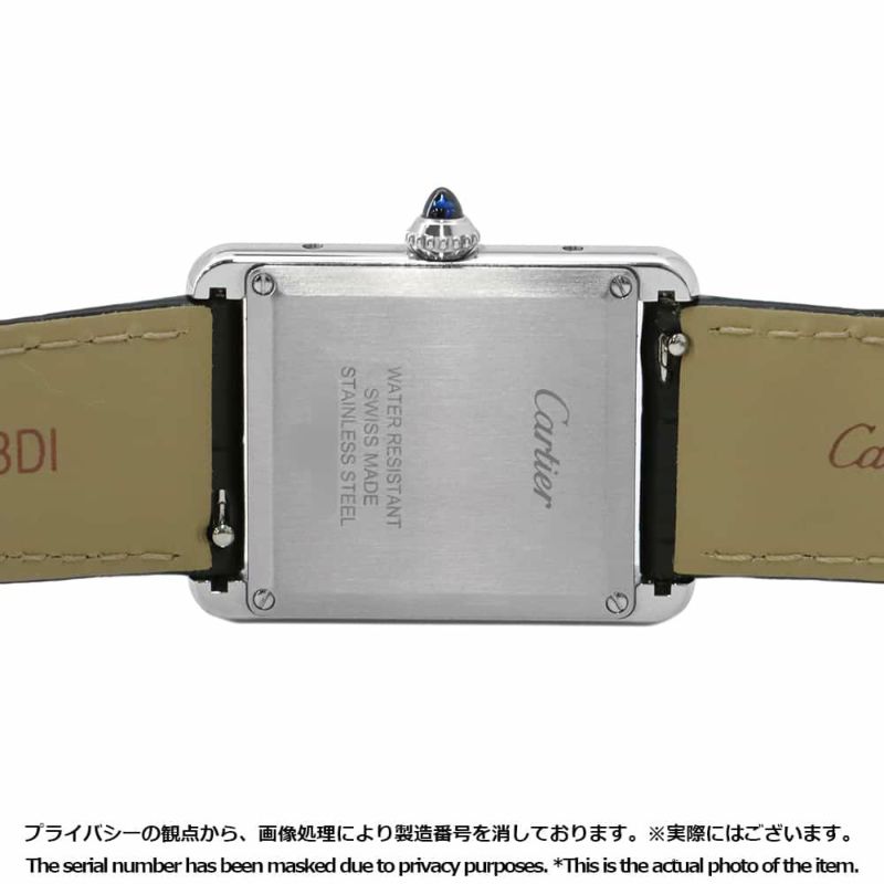 カルティエ タンク マスト ドゥ カルティエ ウォッチ LM WSTA0072 Cartier 腕時計 黒文字盤
