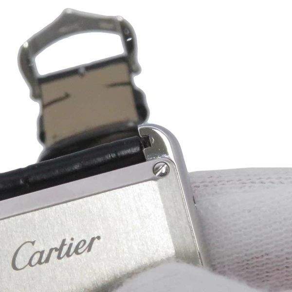 カルティエ タンク マスト ドゥ カルティエ ウォッチ LM WSTA0072 Cartier 腕時計 黒文字盤