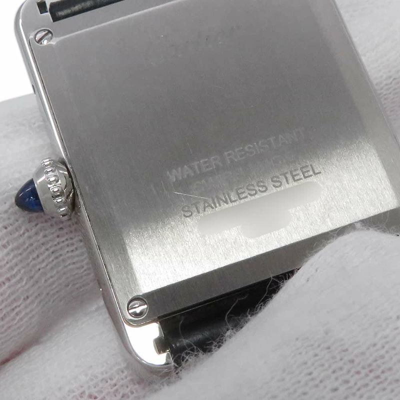 カルティエ タンク マスト ドゥ カルティエ ウォッチ LM WSTA0072 Cartier 腕時計 黒文字盤