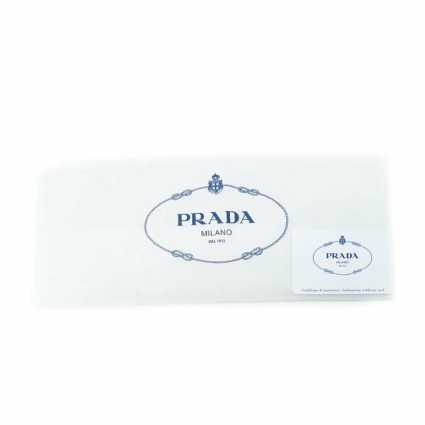 プラダ ショルダーバッグ ヤシの木 レザー 1BH093 PRADA バッグ 白 アウトレット品