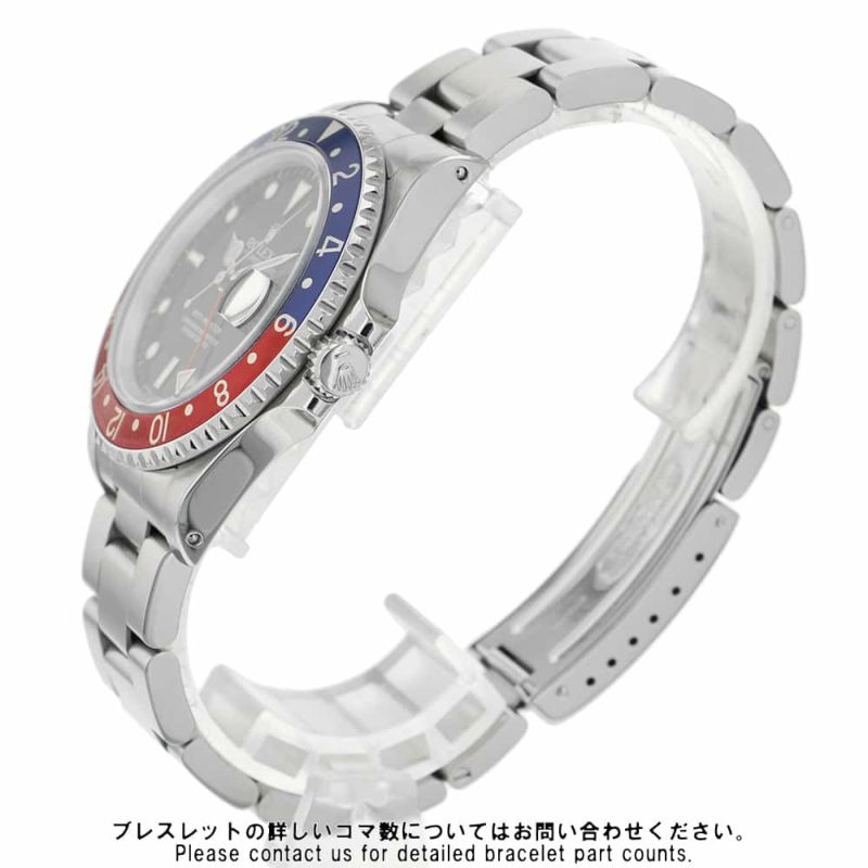 ロレックス GMTマスター 赤青ベゼル L番 16700 ROLEX 腕時計 黒文字盤