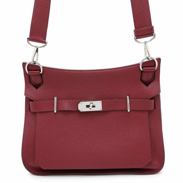 エルメス ジプシエール31 ルビー/シルバー金具 トリヨン
