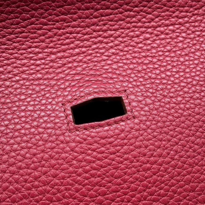 エルメス ジプシエール31 ルビー/シルバー金具 トリヨンクレマンス □R刻印 HERMES バッグ