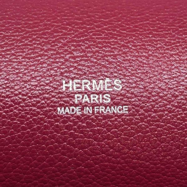 エルメス ジプシエール31 ルビー/シルバー金具 トリヨンクレマンス □R刻印 HERMES バッグ