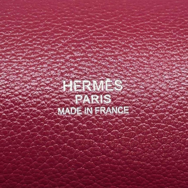 エルメス ジプシエール31 ルビー/シルバー金具 トリヨンクレマンス □R刻印 HERMES バッグ
