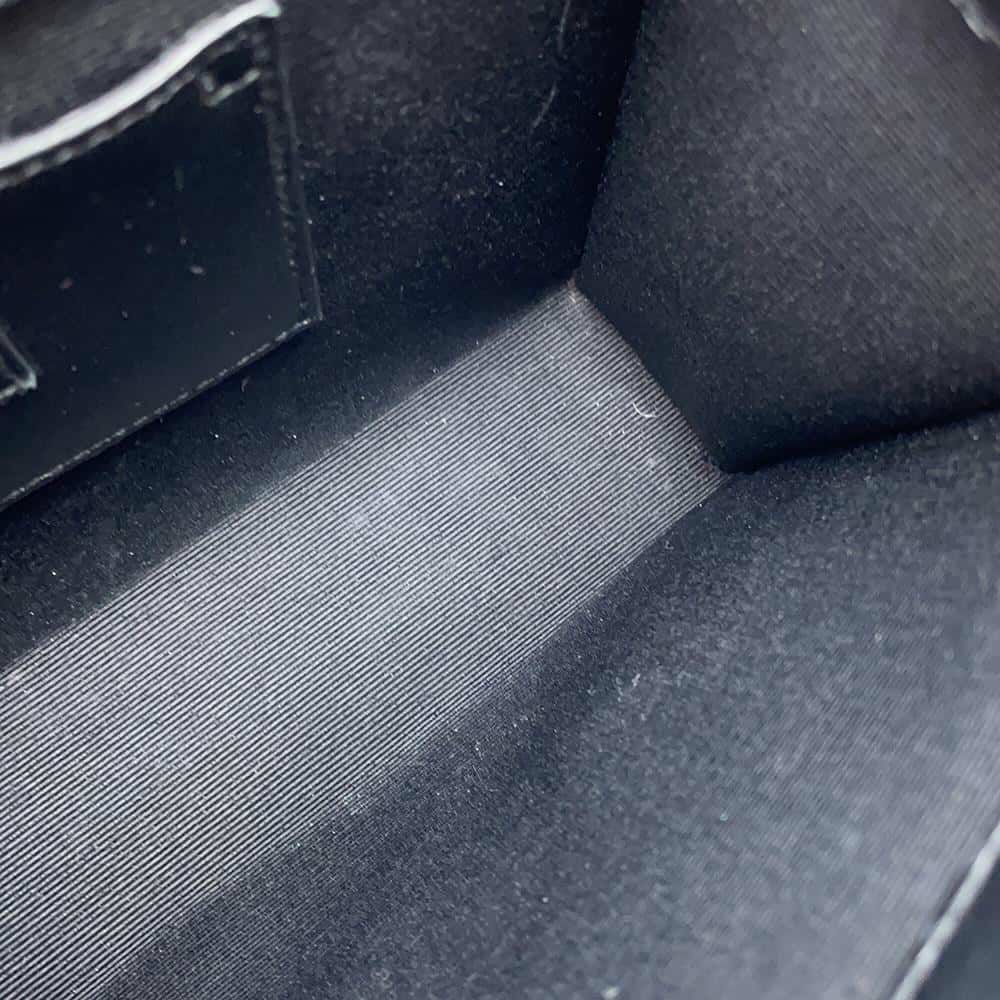 サンローランパリ チェーンショルダーバッグ クラシック ミディアム 型押しレザー 354119 SAINT LAURENT PARIS タッセル 黒