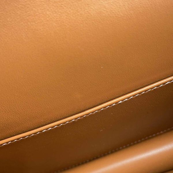 エルメス ショルダーバッグ ミニ コンスタンス3 ゴールド/ピンクゴールド金具 エプソン W刻印 HERMES Constance