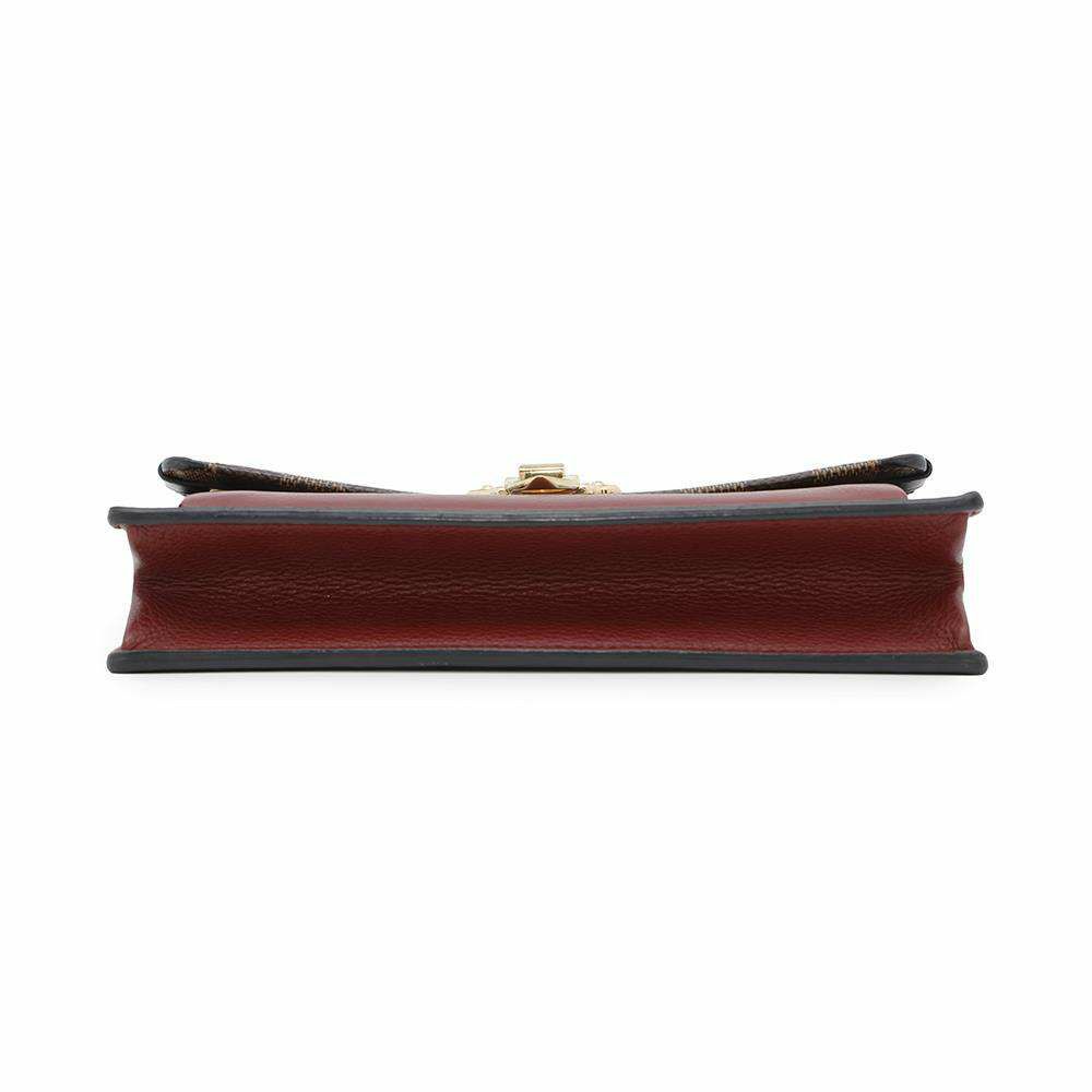 ルイヴィトン チェーンウォレット ダミエ・エベヌ ポルトフォイユ・ヴァヴァン チェーン N60222 LOUIS VUITTON 財布 クラッチ
