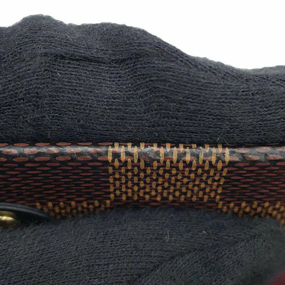 ルイヴィトン チェーンウォレット ダミエ・エベヌ ポルトフォイユ・ヴァヴァン チェーン N60222 LOUIS VUITTON 財布 クラッチ