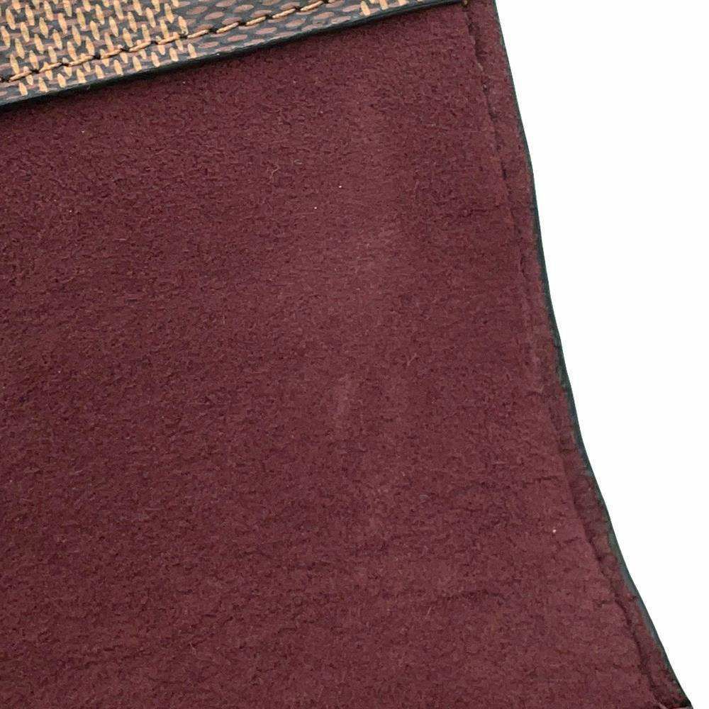 ルイヴィトン チェーンウォレット ダミエ・エベヌ ポルトフォイユ・ヴァヴァン チェーン N60222 LOUIS VUITTON 財布 クラッチ