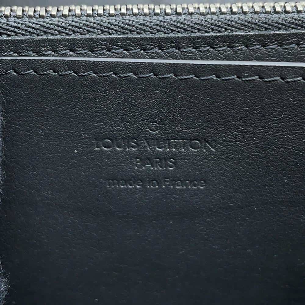 ルイヴィトン 長財布 ダミエ・アンフィニ ジッピー XL N61254 オニキス LOUIS VUITTON ハンドル付き ヴィトン 財布 メンズ