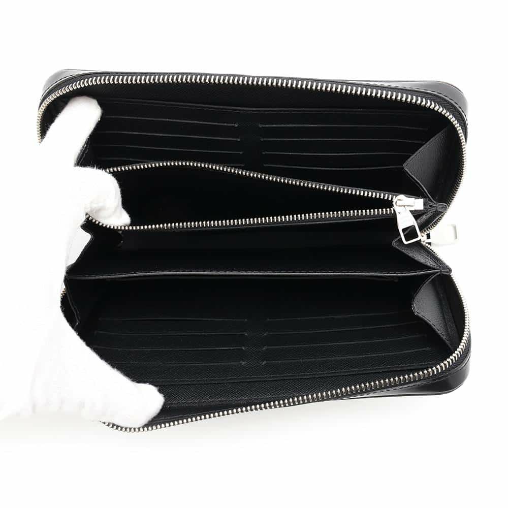 ルイヴィトン 長財布 ダミエ・グラフィット ジッピーXL ハンドル付き N41503 LOUIS VUITTON 財布 ブラック 黒