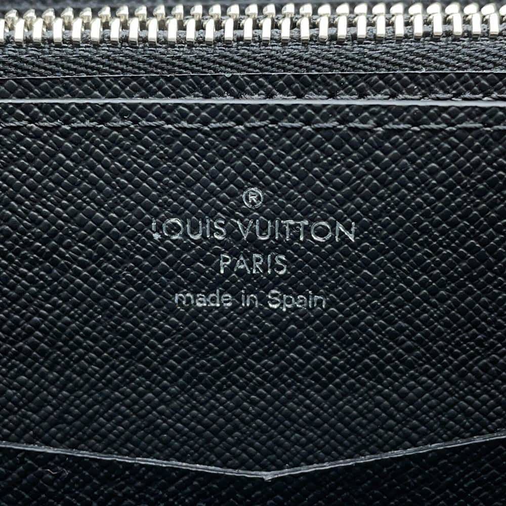 ルイヴィトン 長財布 ダミエ・グラフィット ジッピーXL ハンドル付き N41503 LOUIS VUITTON 財布 ブラック 黒