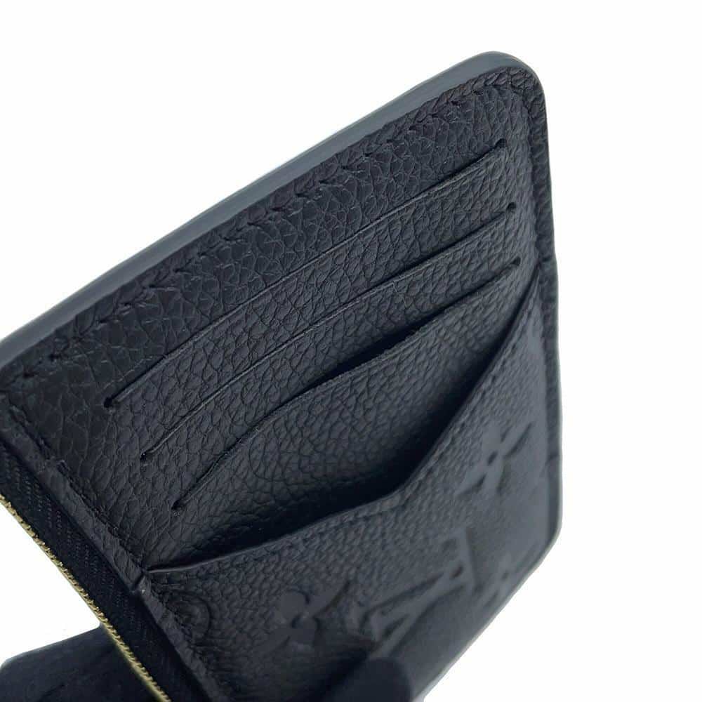 ルイヴィトン カードケース モノグラム・アンプラント ポルト カルト・ロミー M81883 LOUIS VUITTON ブラック 黒 小銭入れ