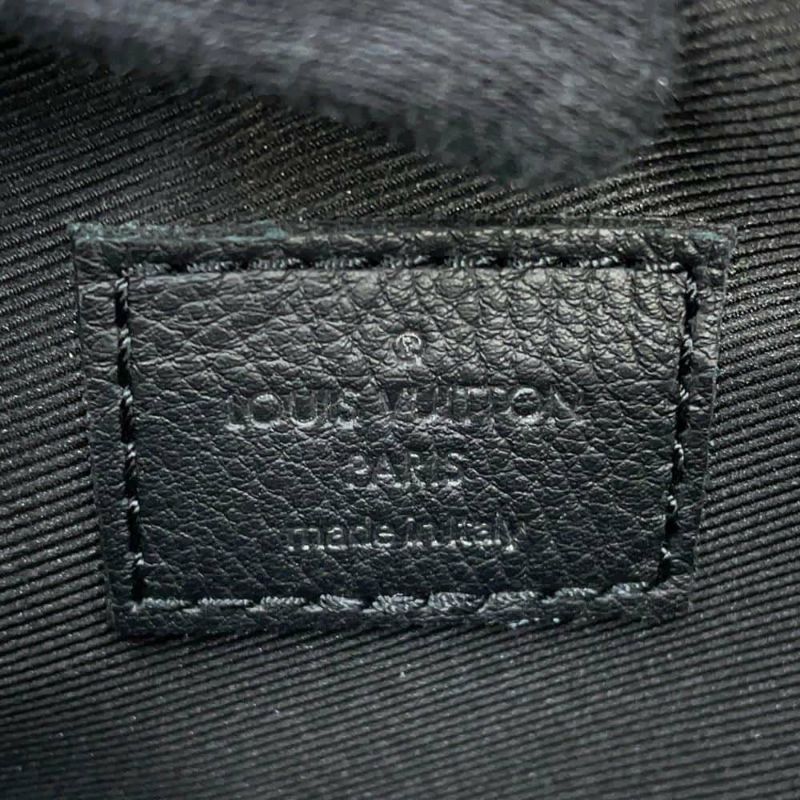 ルイヴィトン ショルダーバッグ モノグラム・シャドウ アルファ・ウェアラブルウォレット M82544 LOUIS VUITTON 黒 ブラック