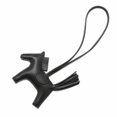 エルメス バッグチャーム ロデオPM ペガサス ブラック