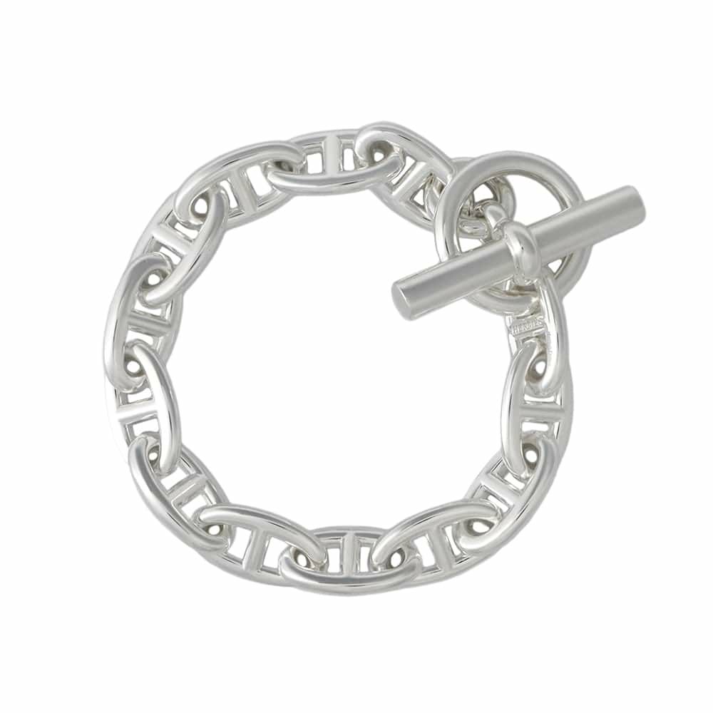 エルメス ブレスレット シェーヌダンクルGM 13コマ SV925シルバー HERMES ジュエリー