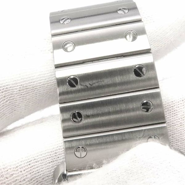 カルティエ サントス ドゥ カルティエ LM WSSA0018 Cartier 腕時計 シルバー文字盤