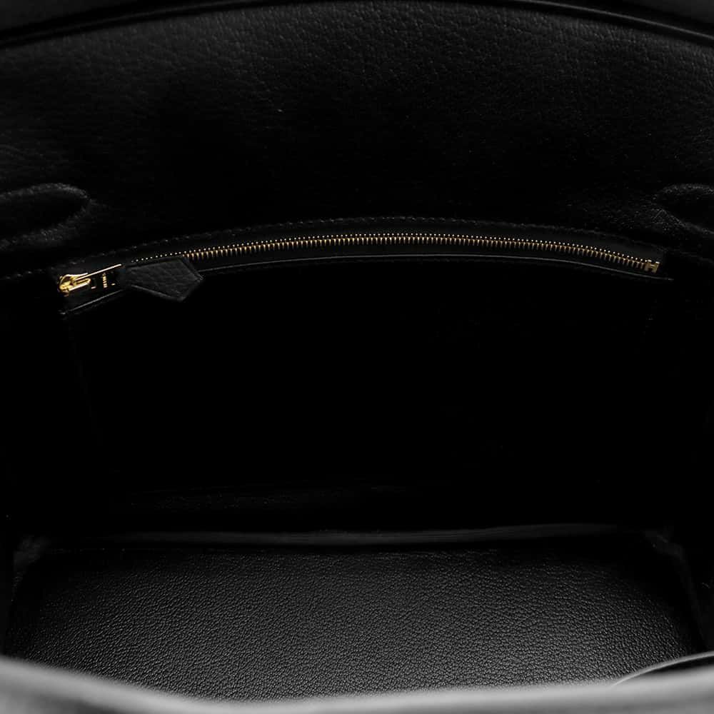 エルメス バーキン30 ブラック/ゴールド金具 トゴ W刻印 HERMES Birkin ハンドバッグ 黒