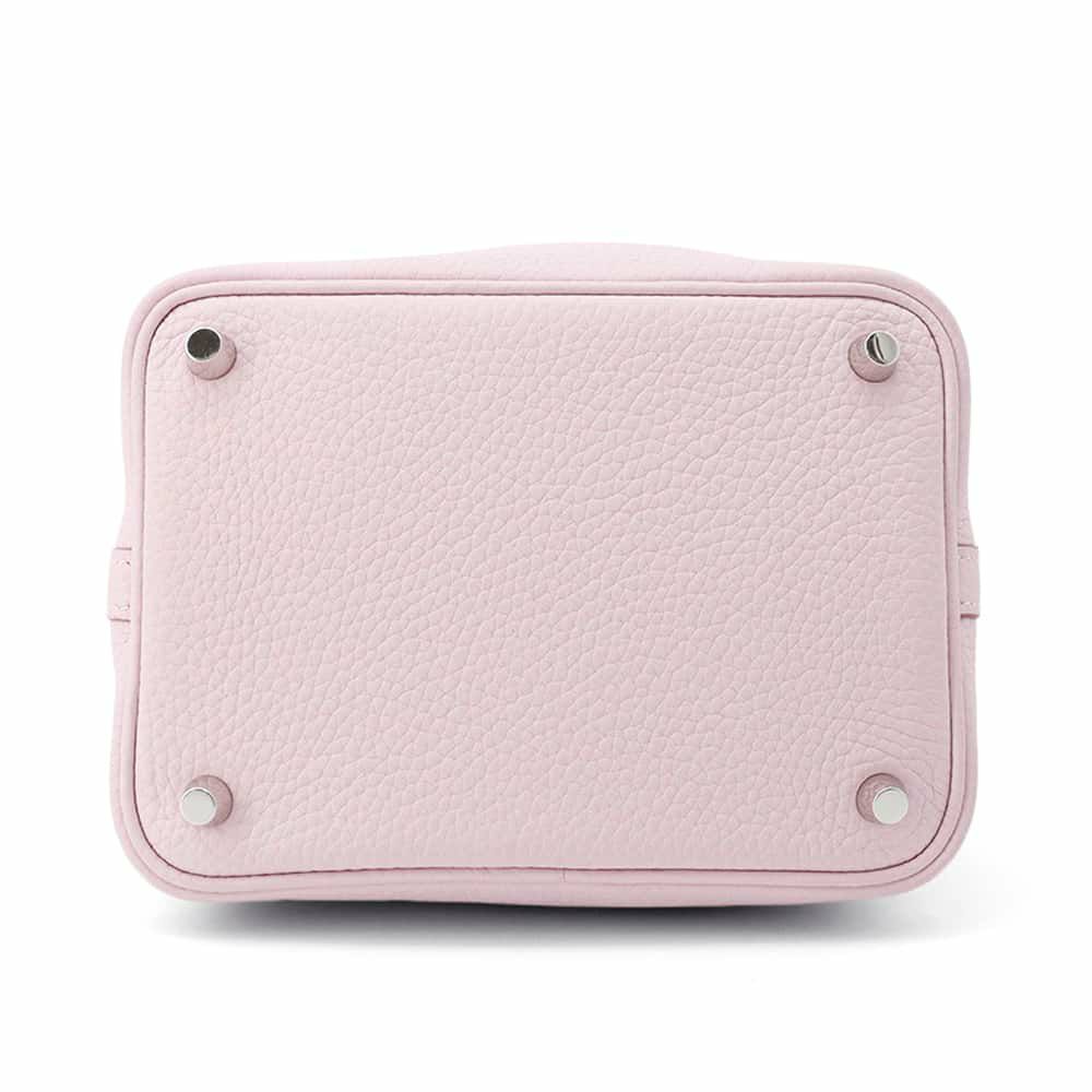 エルメス ハンドバッグ ピコタンロックPM モーヴペール/シルバー金具 トリヨンクレマンス W刻印