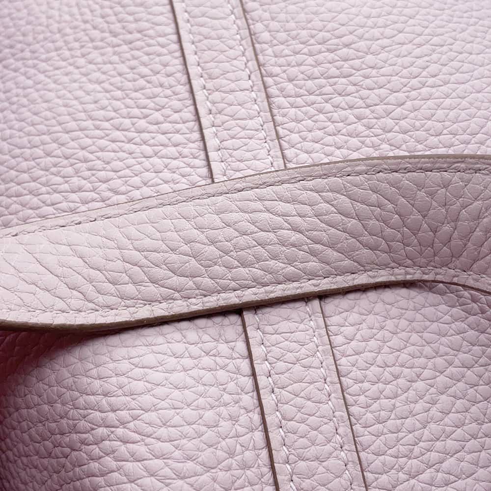 エルメス ハンドバッグ ピコタンロックPM モーヴペール/シルバー金具 トリヨンクレマンス W刻印