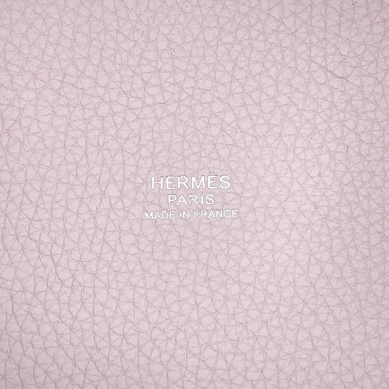 エルメス ハンドバッグ ピコタンロックPM モーヴペール/シルバー金具 トリヨンクレマンス W刻印