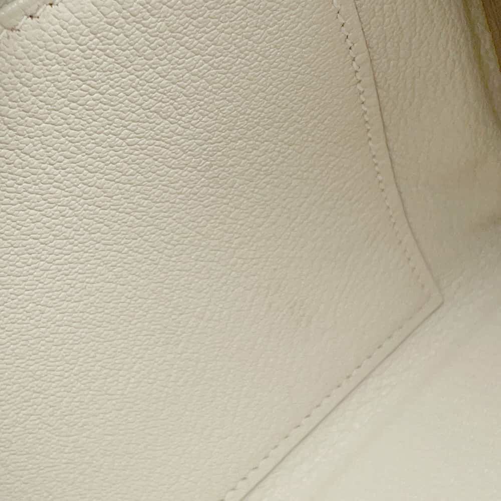 エルメス ハンドバッグ ケリー25 内縫い クレ/ゴールド金具 トゴ Z刻印 HERMES 2wayショルダー