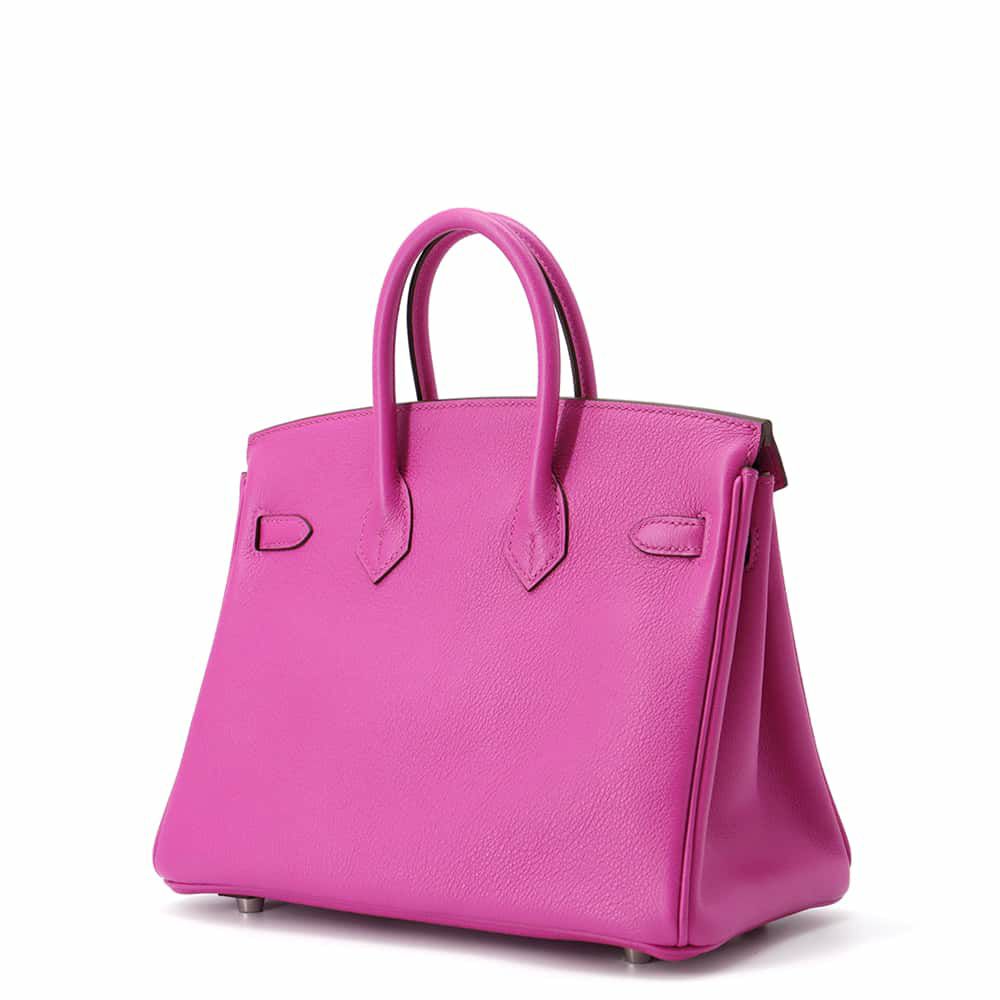 エルメス バーキン25 ヴェルソ マグノリア/シエンヌ/シルバー金具 トリヨンノビーヨ Z刻印 HERMES Birkin ハンドバッグ