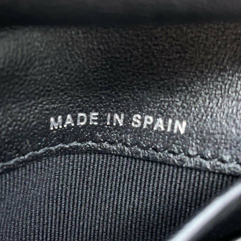 シャネル 二つ折り財布 マトラッセ ココマーク ラムスキン AP3407 CHANEL 財布 黒