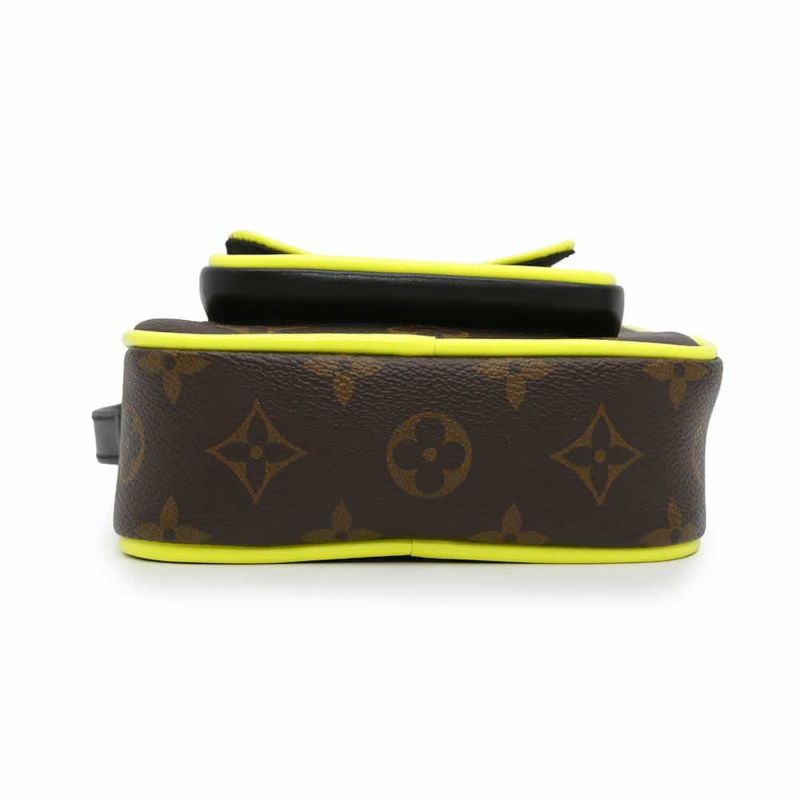 ルイヴィトン ショルダーバッグ モノグラム・マカサー クリストファー・ウエアラブルウォレット M80793 バッグ ブラック 黒