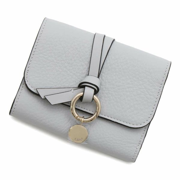 クロエ 三つ折り財布 アルファベット スモールトリフォールド CHC21WP718F574E7 Chloe 財布 アウトレット品