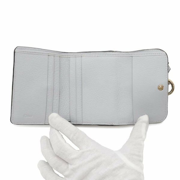 クロエ 三つ折り財布 アルファベット スモールトリフォールド CHC21WP718F574E7 Chloe 財布 アウトレット品