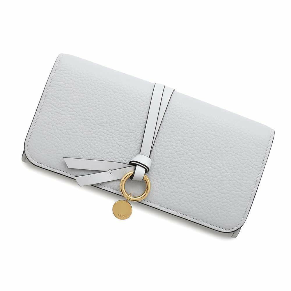 クロエ 長財布 アルファベット レザー CHC16WP715H9Q4E7 Chloe 財布 アウトレット品