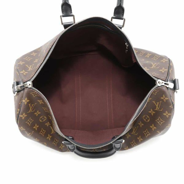 ルイヴィトン ボストンバッグ モノグラム・マカサー キーポル・バンドリエール45 M56711 LOUIS VUITTON 旅行 トラベル