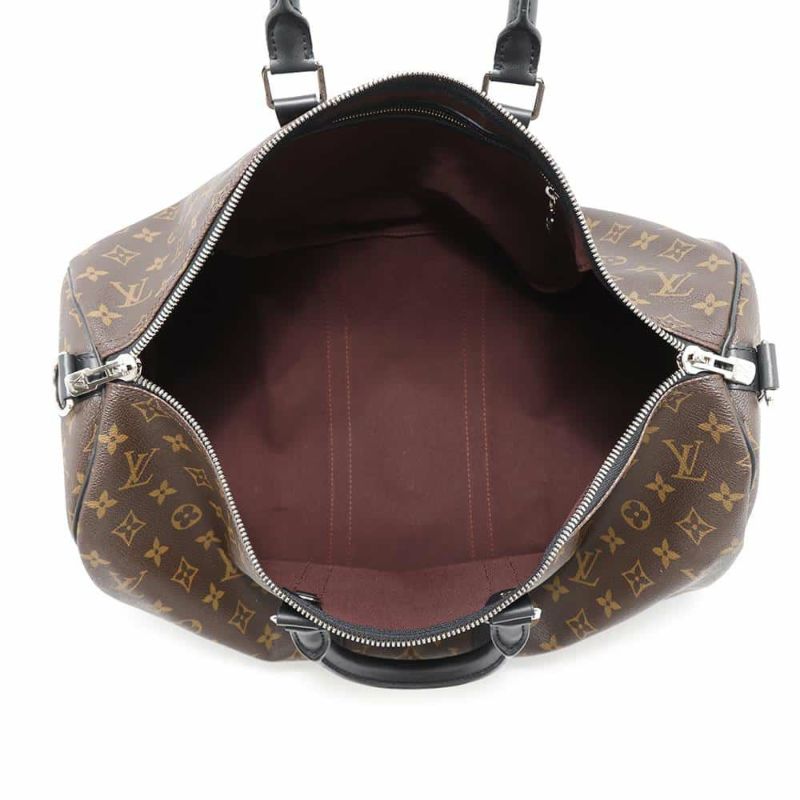 ルイヴィトン ボストンバッグ モノグラム・マカサー キーポル・バンドリエール45 M56711 LOUIS VUITTON 旅行 トラベル