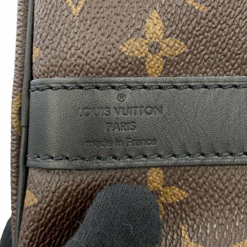 ルイヴィトン ボストンバッグ モノグラム・マカサー キーポル・バンドリエール45 M56711 LOUIS VUITTON 旅行 トラベル