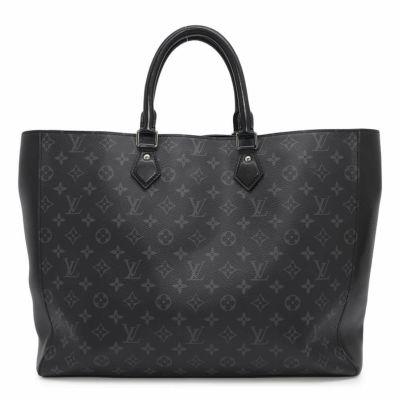ルイヴィトン トートバッグ モノグラム・エクリプス グラン・サック M44733 LOUIS VUITTON 黒 ブラック 安心保証
