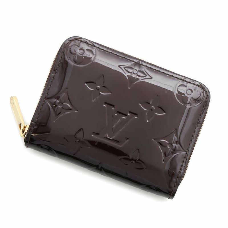 ルイヴィトン コインケース モノグラム・ヴェルニ ジッピー・コインパース M93607 ヴィトン 小銭入れ