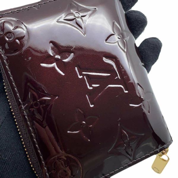 ルイヴィトン コインケース モノグラム・ヴェルニ ジッピー・コインパース M93607 ヴィトン 小銭入れ
