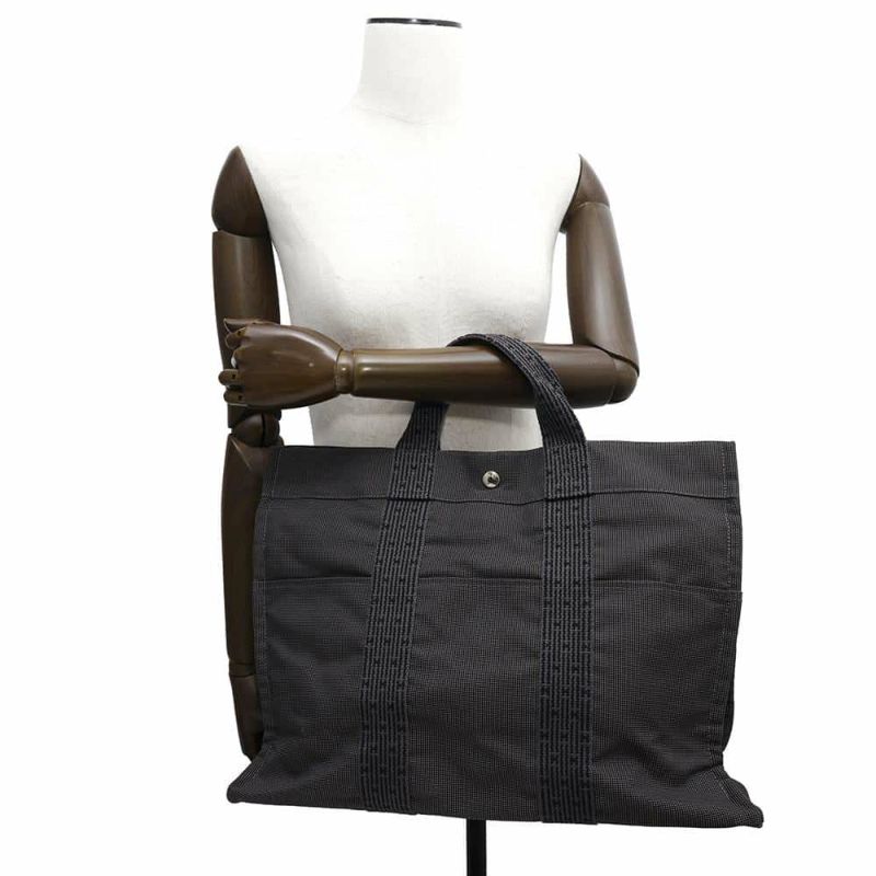 エルメス ハンドバッグ エールライントートMM キャンバス HERMES バッグ トートバッグ