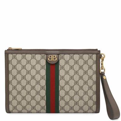 BALENCIAGA - バレンシアガ クラッチバッグ 美品 キャンバスの