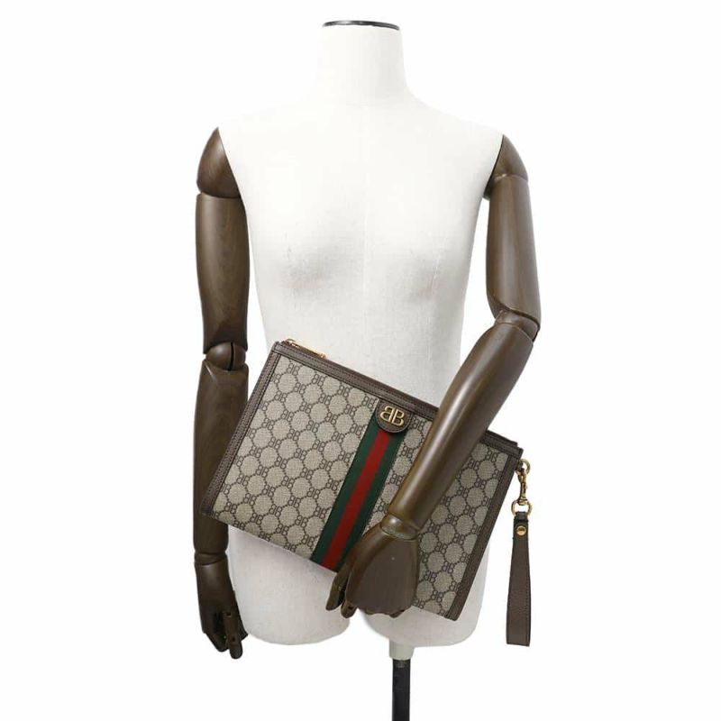 バレンシアガ クラッチバッグ グッチコラボ ザ・ハッカープロジェクト 680382 BALENCIAGA GUCCI セカンドバッグ